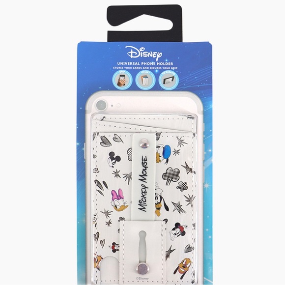NWT Disney Universal Phone Wallet Featuring Fab Five Characters Organizer - Picture 1 of 7